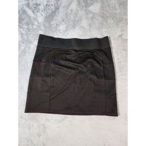 Brat Star‎ Skirt Black Juniors Womens XL Casual Party
